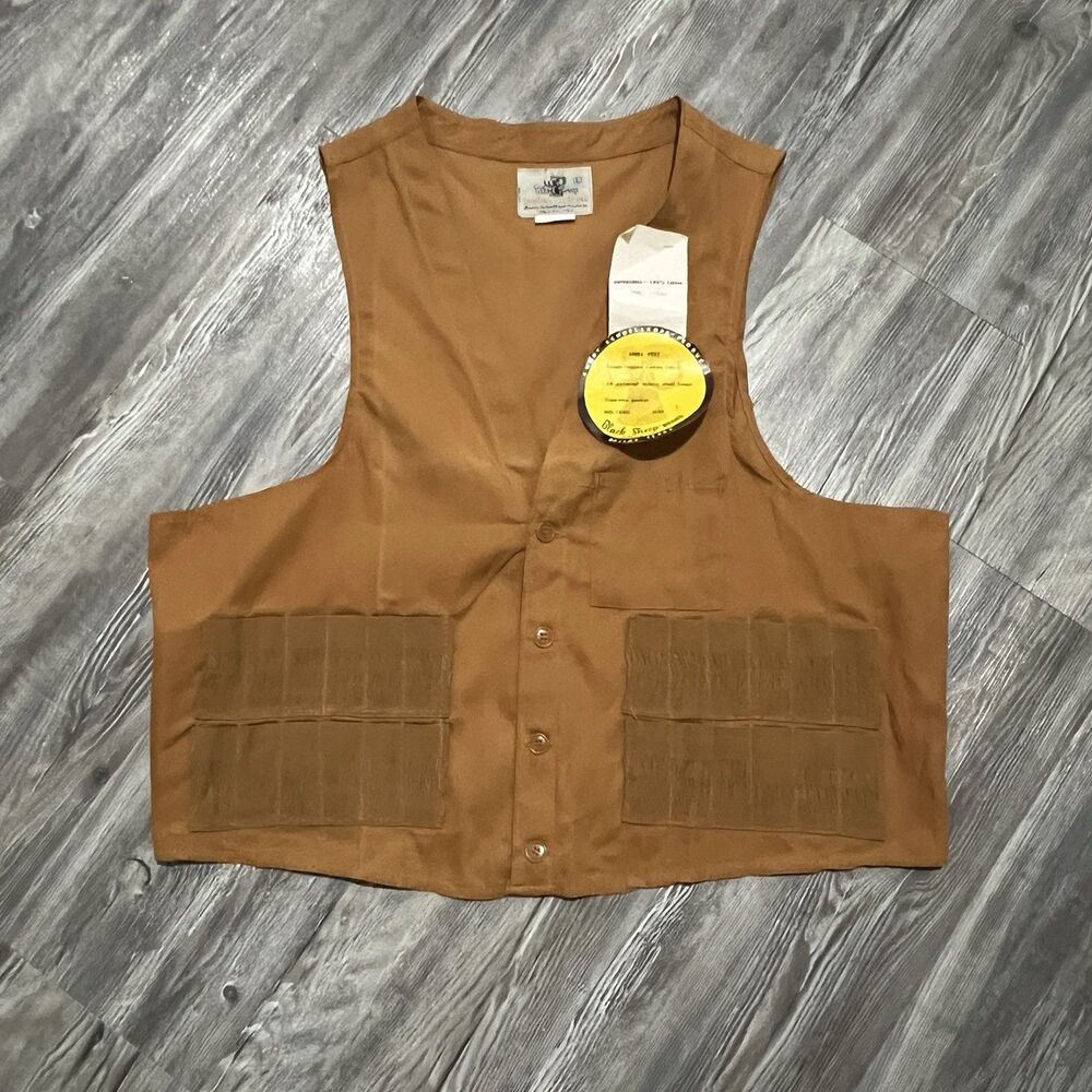 Vintage Black Sheep Hunting Vest NWT Japan L